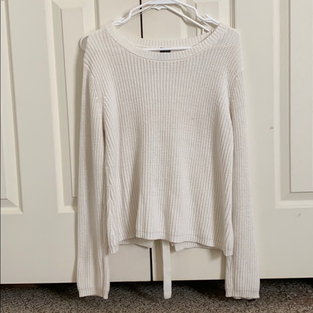 White sweater
